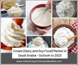 Saudi Arabia Cream (Dairy & Soy Food) Market Opportunity and Forecast Till 2023