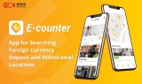 Announcement of the start of the new service, “E-Counter”.