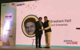 Shreekant Patil Founder of Paramount Enterprises Recognized as Digital Transformer at MSME Honours Award 2022 in India